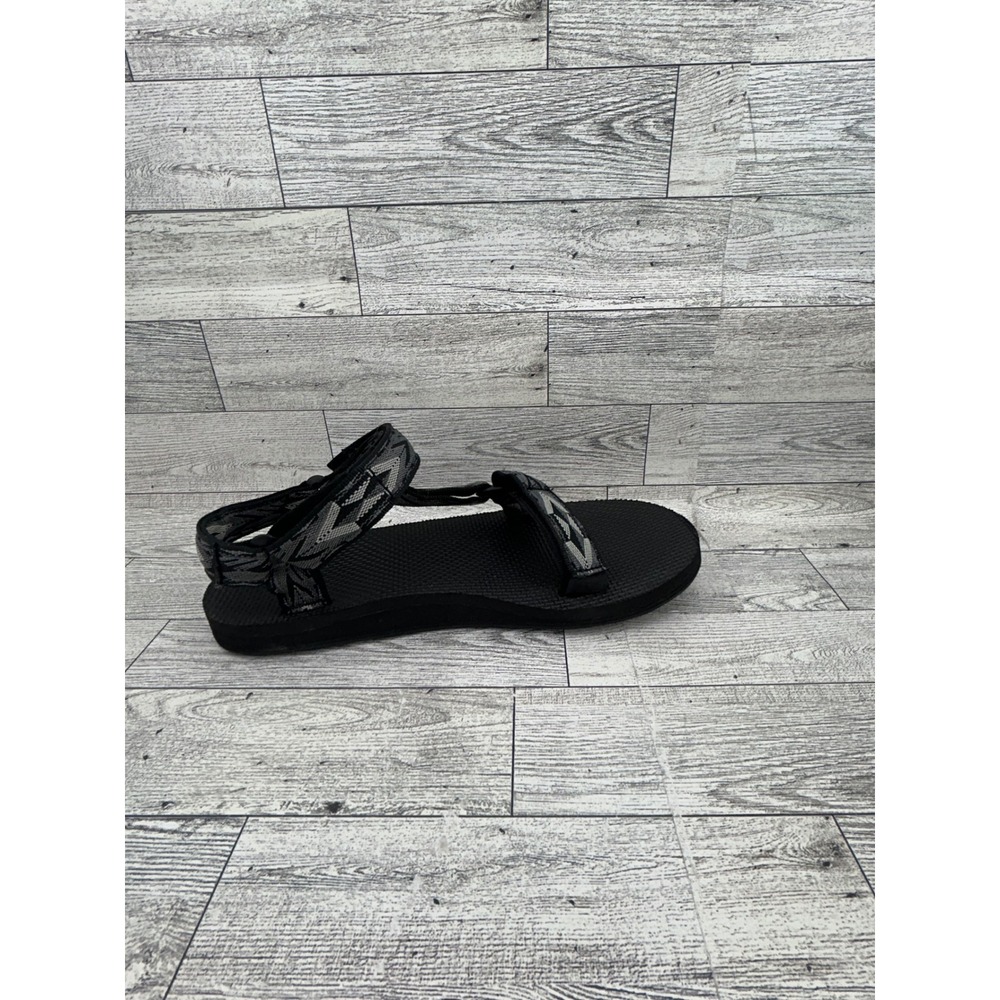 Teva Original Universal Sandals Black Geometric Strap Sport Outdoor Size 7 - Picture 9 of 10